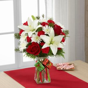 Joyous Holiday Bouquet Stnd